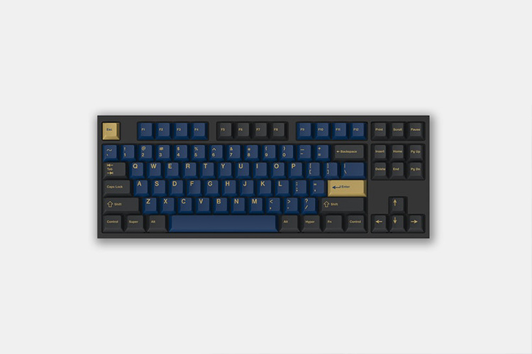 Drop X Redsuns GMK Blue Samurai Keycaps