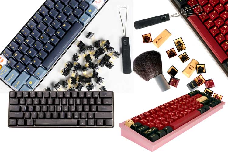 Mechanical Keyboards, keycaps, and switches