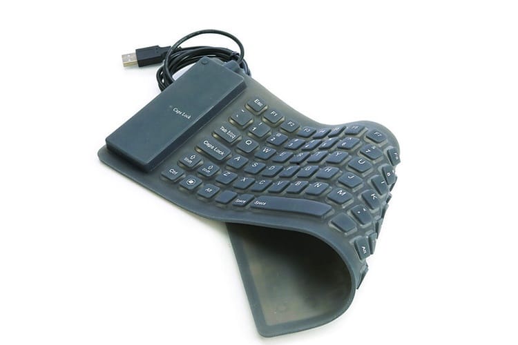 Flexible Roll Up Keyboard Cover