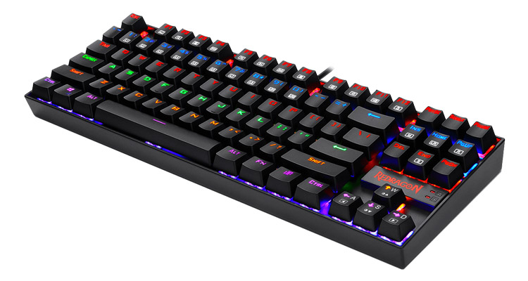 Redragon KUMARA K552 LED Rainbow Backlit Wired Keyboard