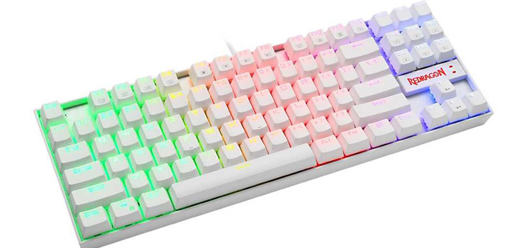 Redragon KUMARA K552 USB Mechanical Gaming Keyboard Blue Switch DIY Rgb Led Backlit Keys 87 Keys