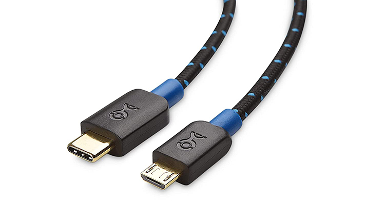 Braided USB C and Micro USB Cables