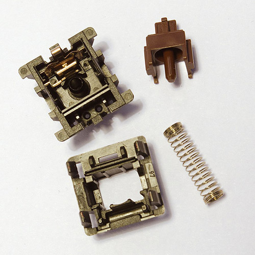 Cherry MX Brown switch (disassembled)