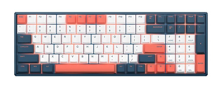 IQUNIX F96 Coral Sea Wireless Mechanical Keyboard