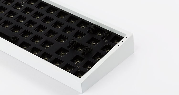 NK65™ - Aluminum Edition is a standard 65% layout keyboard with a hotswap PCB