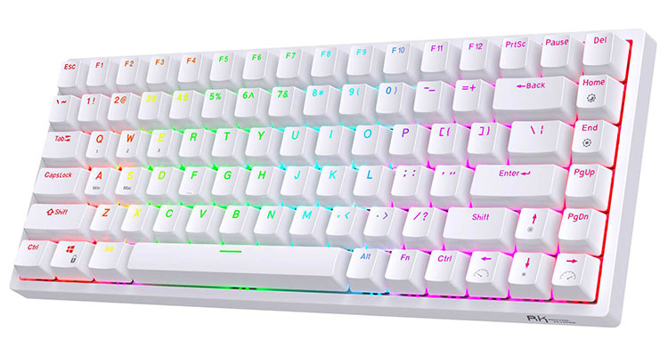 ROYAL KLUDGE RK84 84 Keys Wireless 80% Mechanical Gaming Keyboard