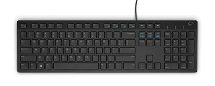 Dell Multimedia Keyboard - KB216 Black