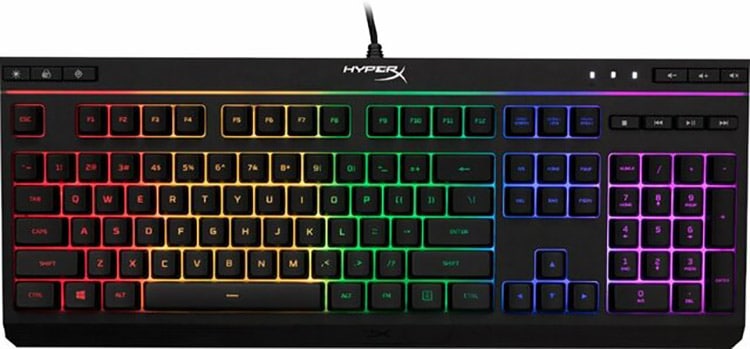 HyperX - Alloy Core RGB Wired Gaming Membrane Keyboard with RGB Lighting