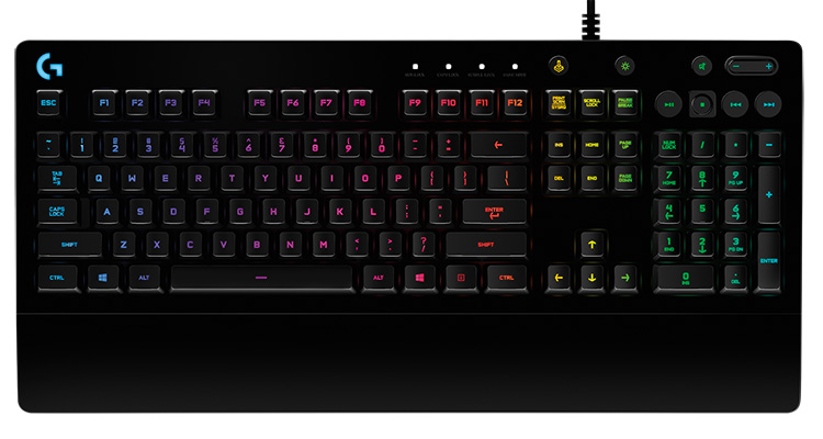  Logitech G Logitech G213 Prodigy Gaming Keyboard with RGB Lighting & Anti-Ghosting