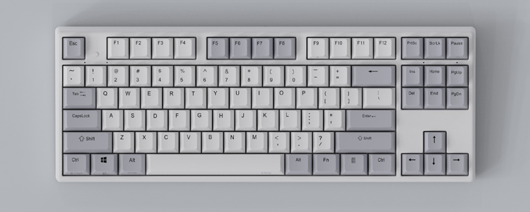 Niz X87 Keyboard White