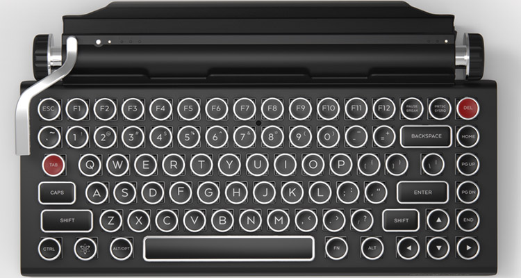Qwerkywriter Typwriter Inspred Mechanical Keyboard