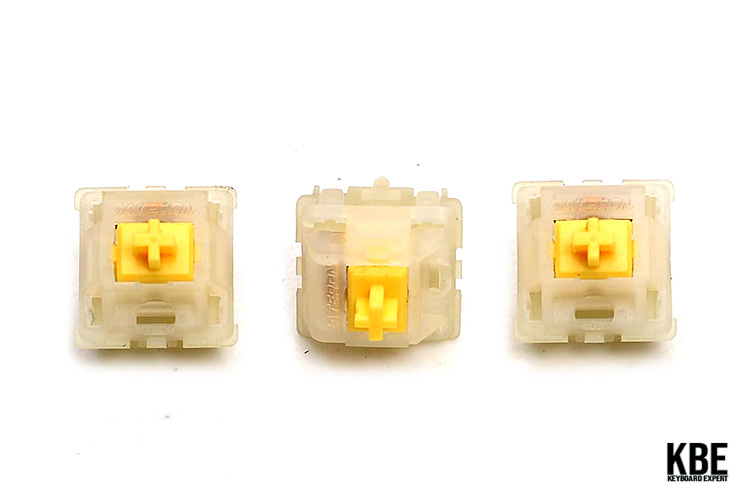 gateron milky yellow switch 3