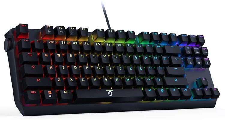 DREVO BladeMaster SE TKL Compact 87 Key RGB Mechanical Gaming Keyboard
