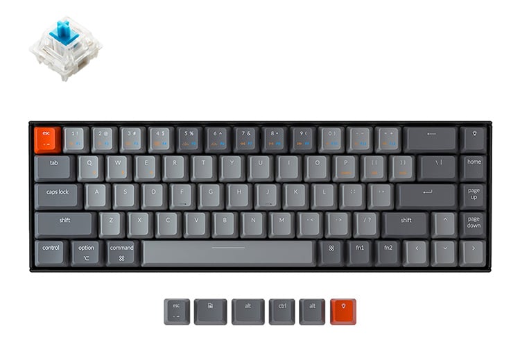 Keychron K6 Wireless Mechanical Keyboard