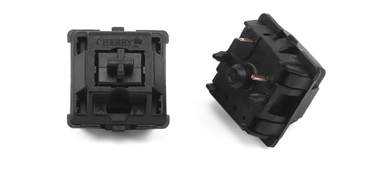CHERRY MX BLACK HYPERGLIDE PCB MOUNT SWITCHES