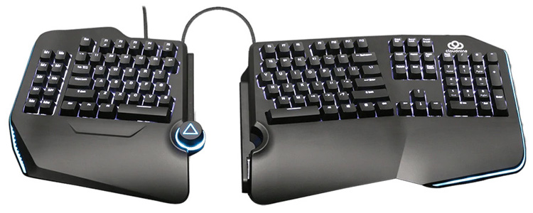 Cloud Nine C989 Ergonomic Mechanical Keyboard