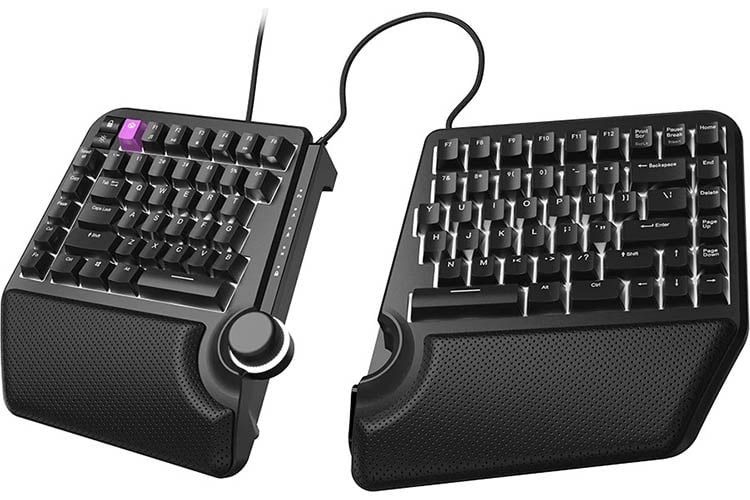 Cloud Nine ErgoTKL Ergonomic Split Mechanical Keyboard