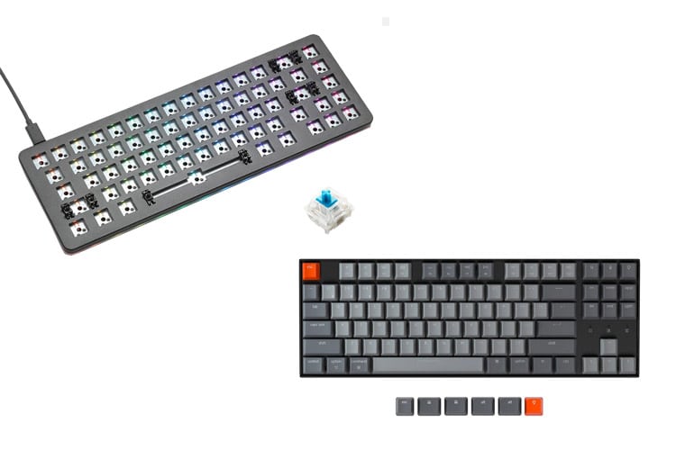 Drop ALT Barebone VS Keychron K8 Wireless Mechanical Keyboard