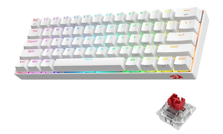 Draconic Pro K530 White Keyboard